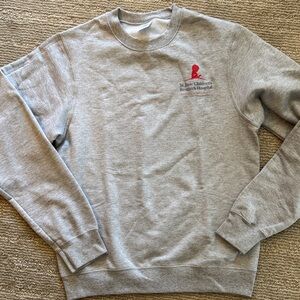 St. Jude Gray Crewneck Sweater